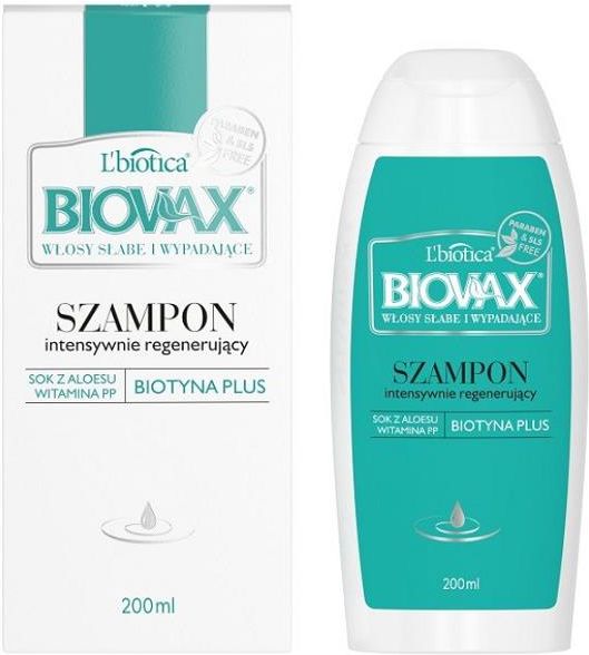 lbiotica biovax szampon do włosów ciemnych