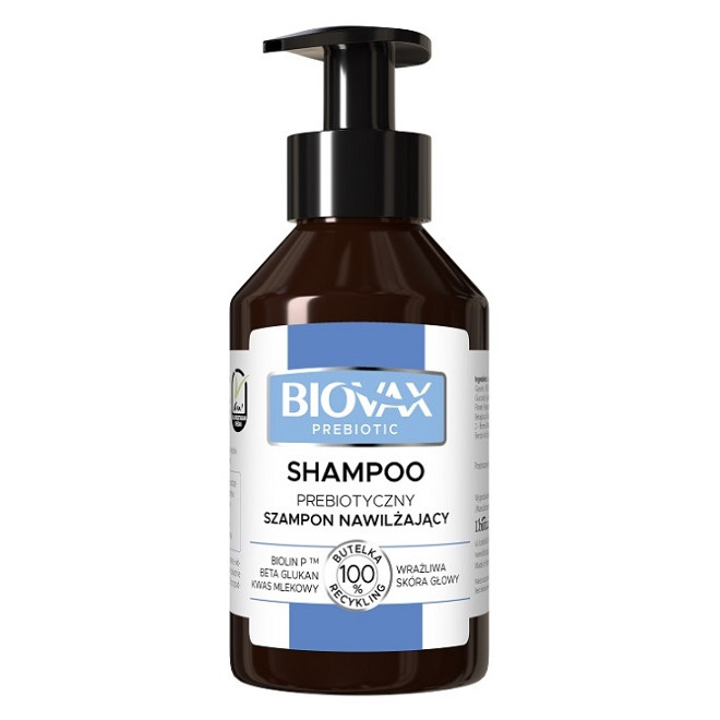 lbiotica biovax szampon do włosów przetłuszczających 200ml