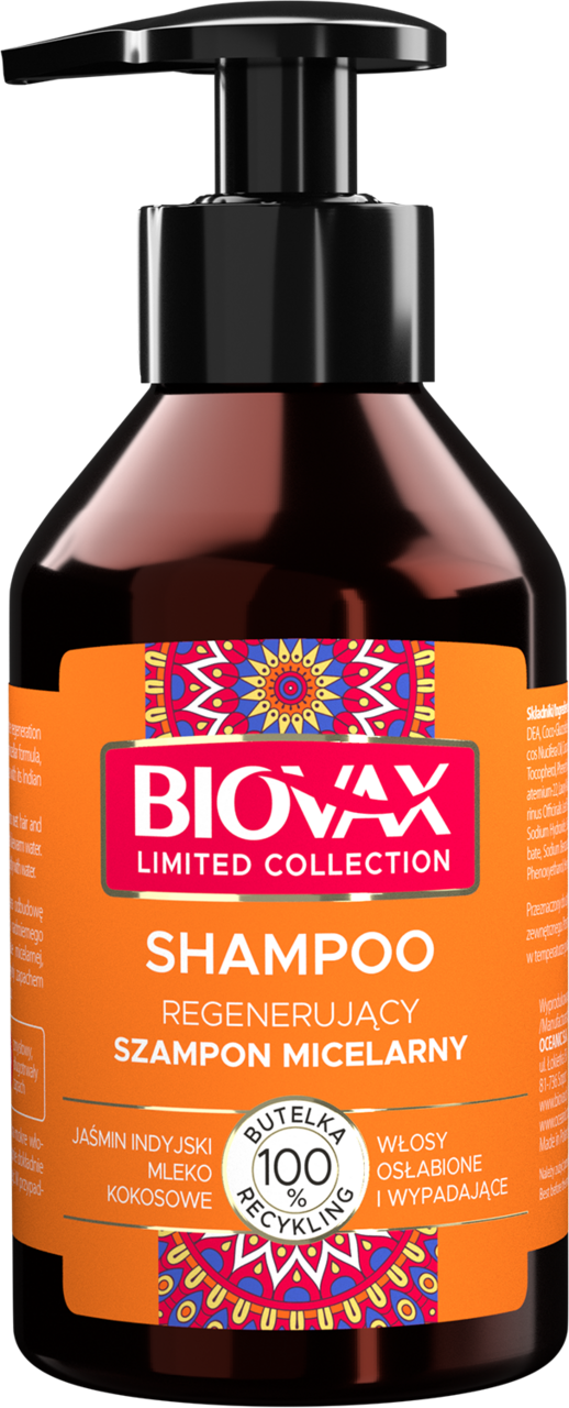 limited collection biovax szampon mineraly i diamenty