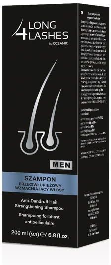 long4lashes men szampon przeciwłupieżowy wzmacniający włosy 200 ml cena