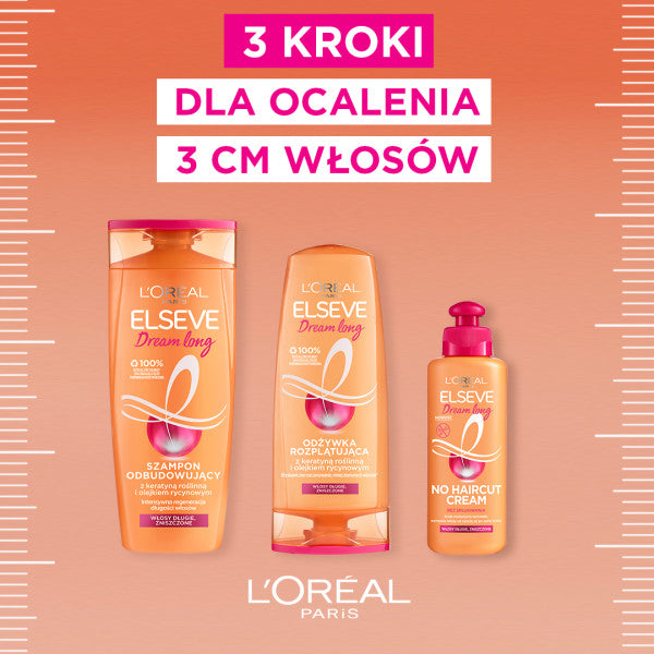 loreal elseve dream long szampon odbudowujący 400ml