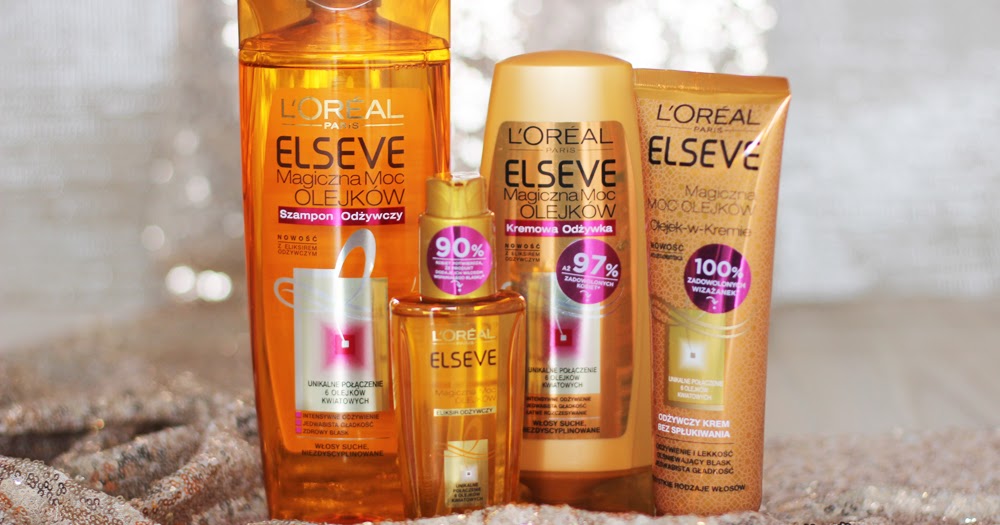 loreal elseve magiczna moc olejków szampon opinke