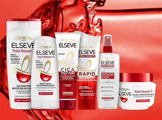 loreal elseve szampon do włosów total repair extreme opinie