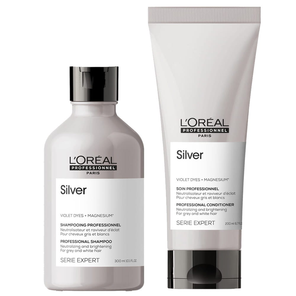 loreal silver szampon do włosów blond i siwych