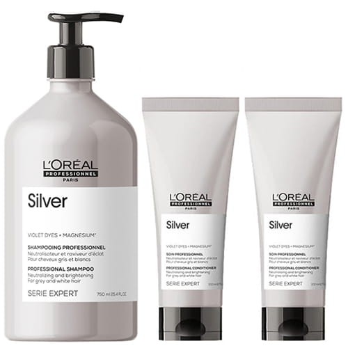 loreal szampon silver blonde siwe