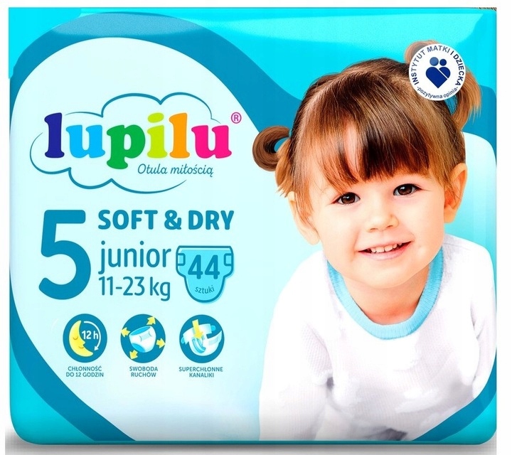 lupilu soft&dry pieluchy 5 sprzedam