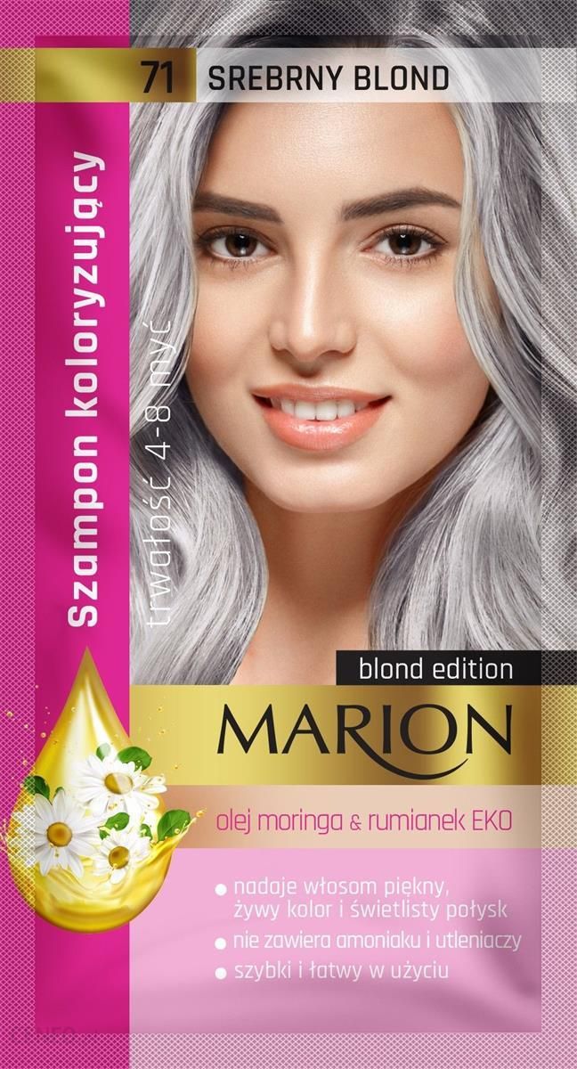 marion szampon koloryzujący blond opinie