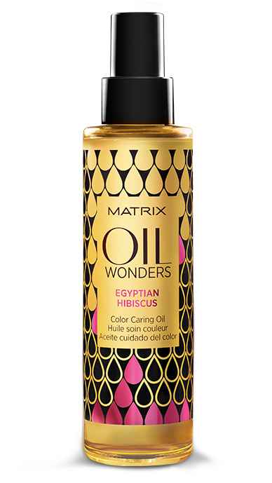 matrix oil wonders egyptian hibiscus oil olejek do włosów farbowanych