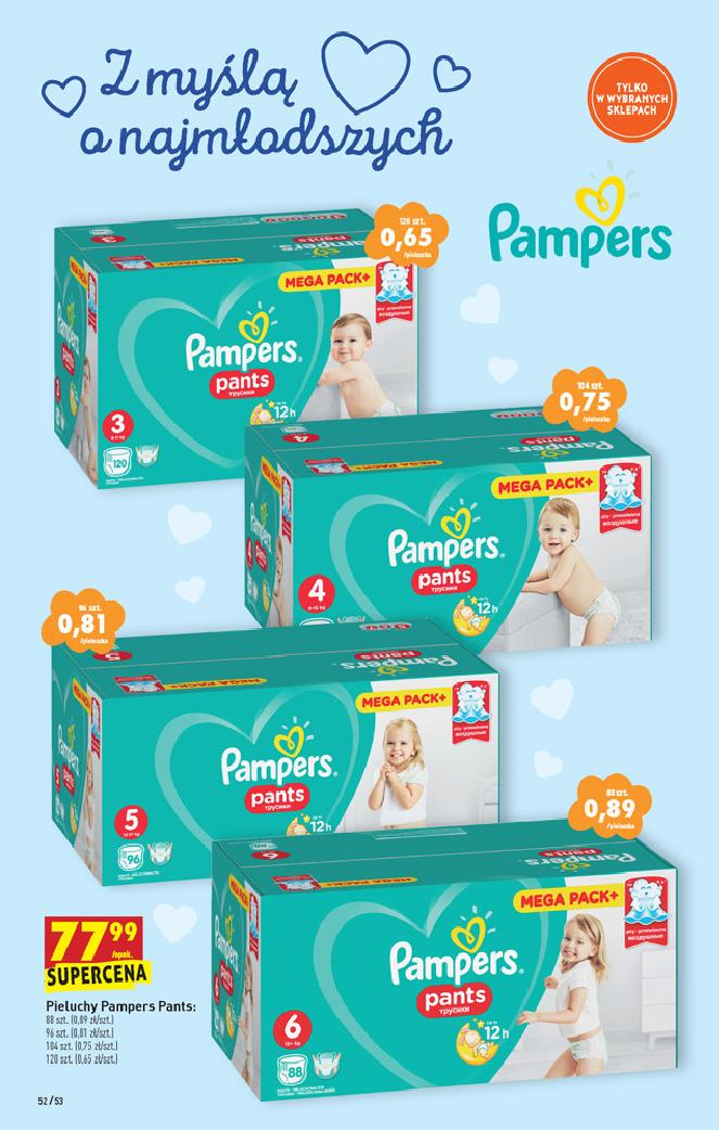 mega paka pampers biedronka