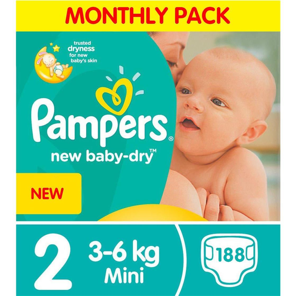 monthly pack pampers