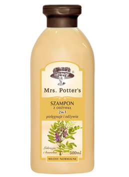 mrs potters szampon do włosów bawełna i lukrecja