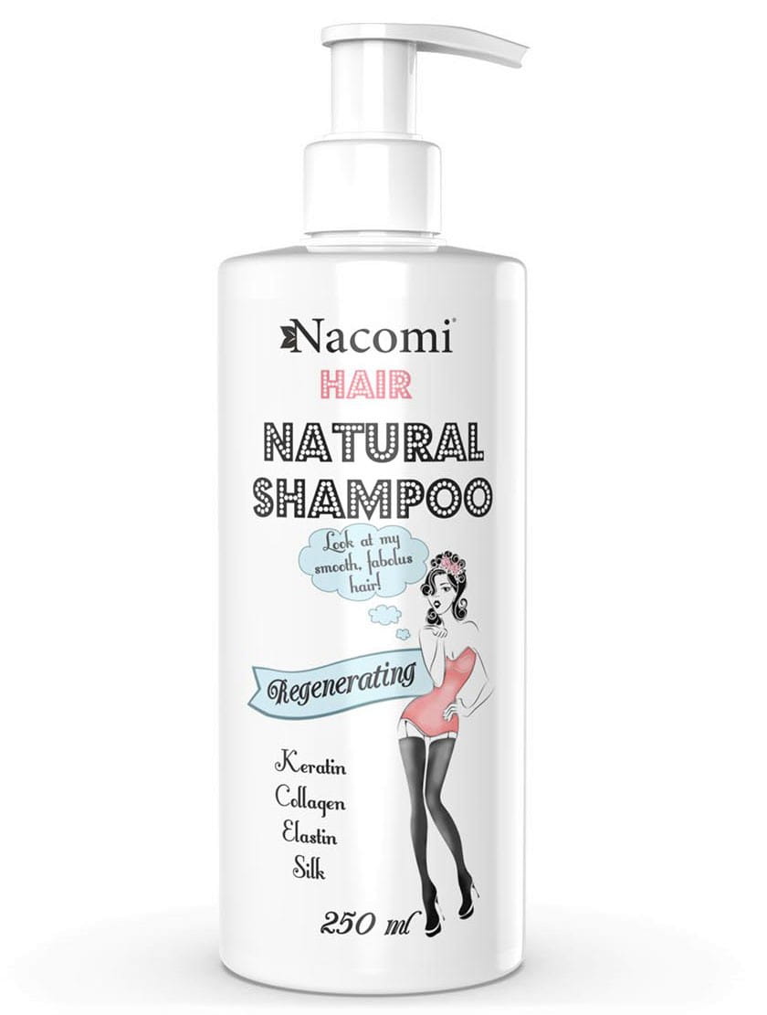 nacomi naturalny szampon do włosów dla mężczyzn 250 ml