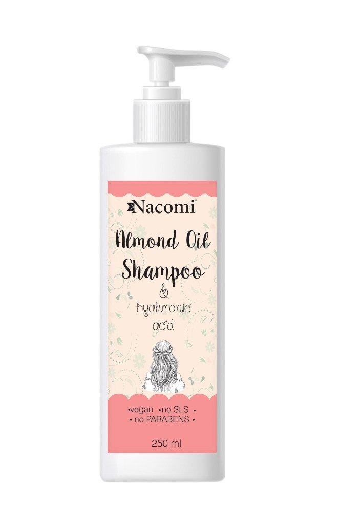 nacomi szampon do włosów z olejem migdałowym 250ml