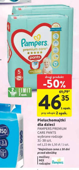 najlepsze promocje na pampers 3 market