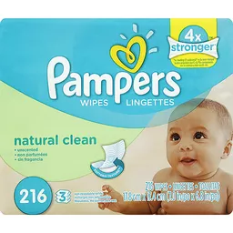 natural clean pampers