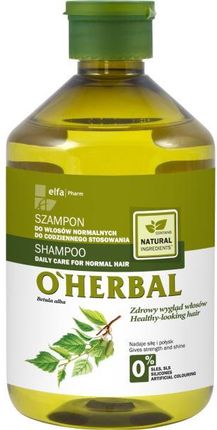 naturalny szampon do włosów o herbal