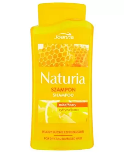 naturia szampon z miodem i cytryną