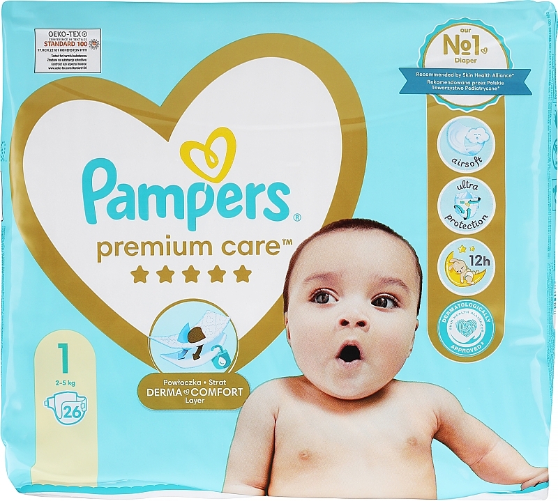 newborn pampers 2-5 kg transparent