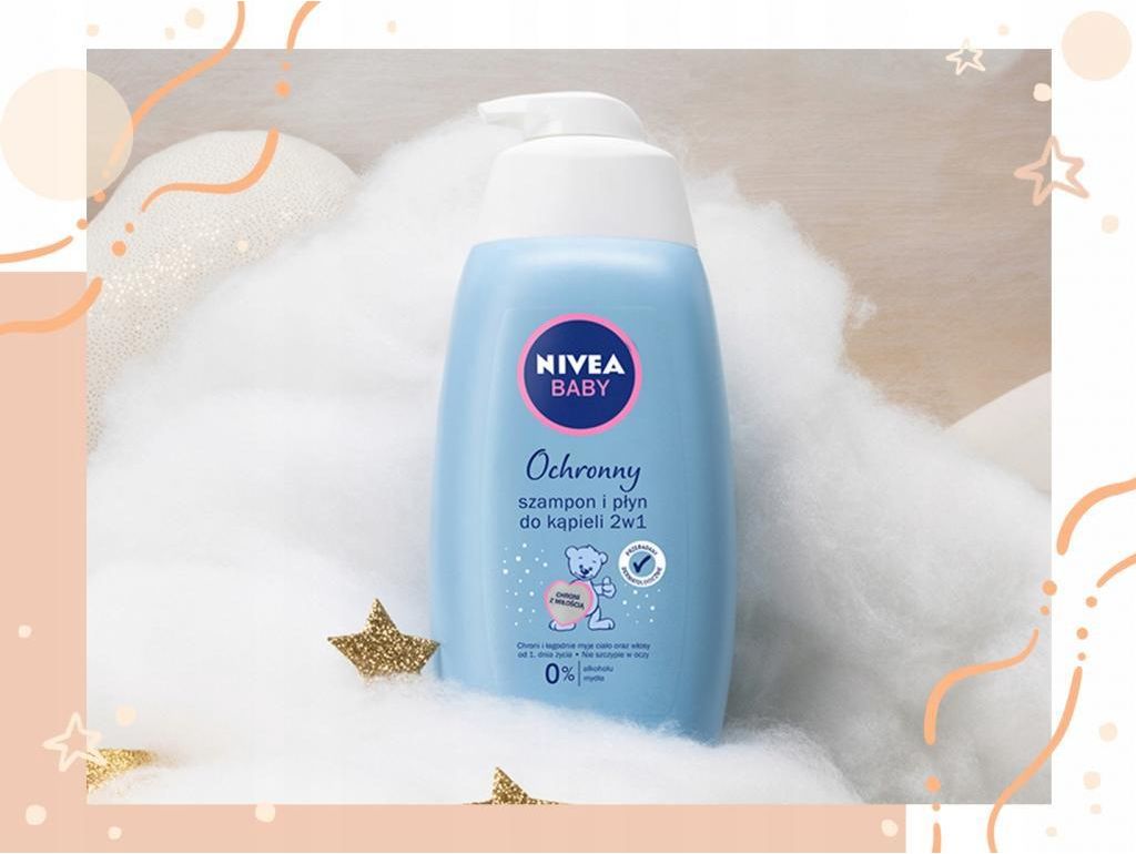 nivea baby łagodny szampon i płyn do kąpieli 2w1 skład