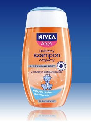 nivea baby szampon odżywczy