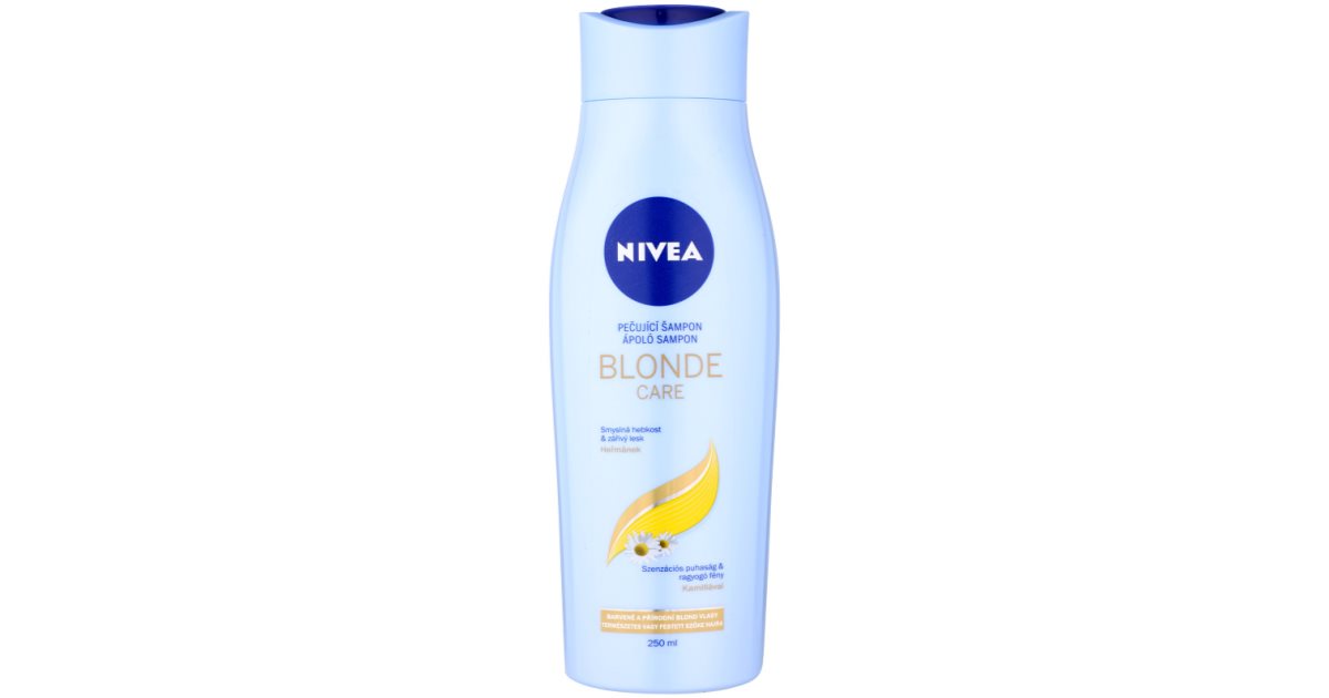 nivea blond szampon