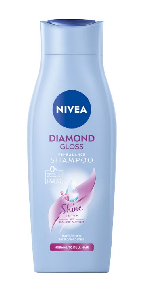 nivea szampon diamond gloss