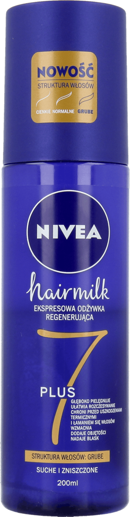 niveahairmilk odżywka do włosów o strukturze grubej wizaz