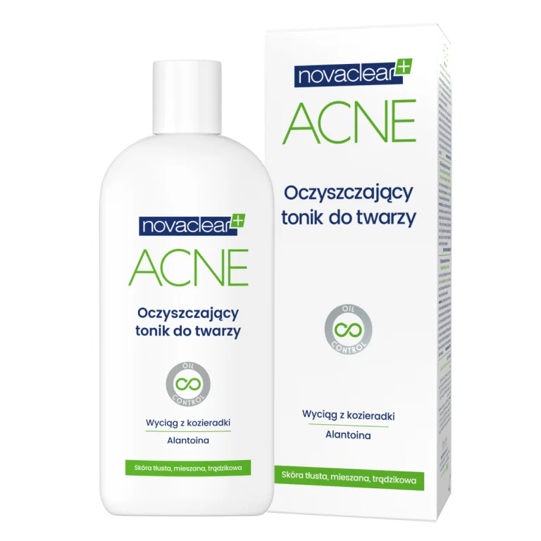 novaclear acne cleanser delikatny płyn do mycia twarzy