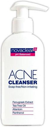novaclear acne cleanser delikatny płyn do mycia twarzy