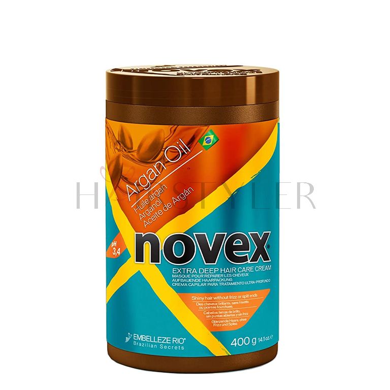 novex argan oil szampon włosy zniszczone 300ml