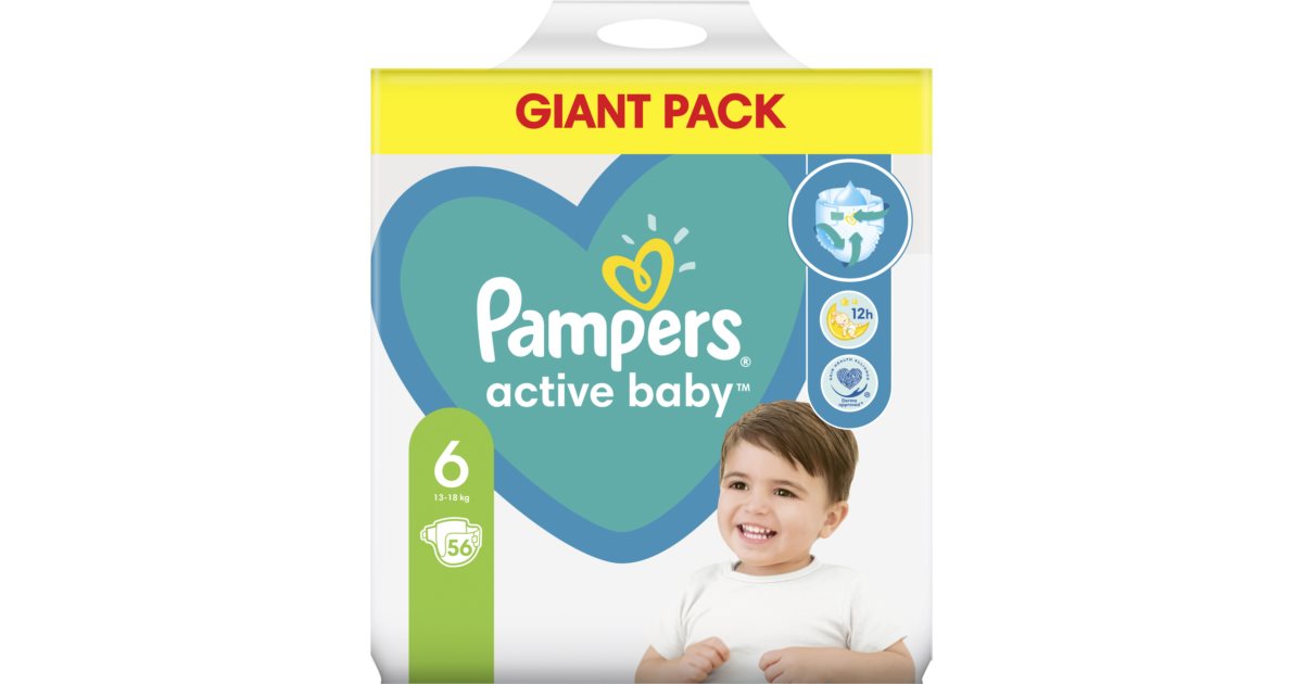 nowe pampers active baby 2018