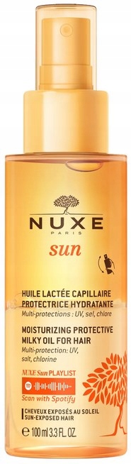 nuxe sun olejek do włosów rossmann