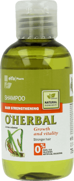 o herbal szampon ekstrakt z korzenia tataraku wzmacniający włosy