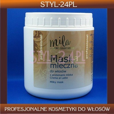 odżywka do włosów maska mleczna mila 1000ml