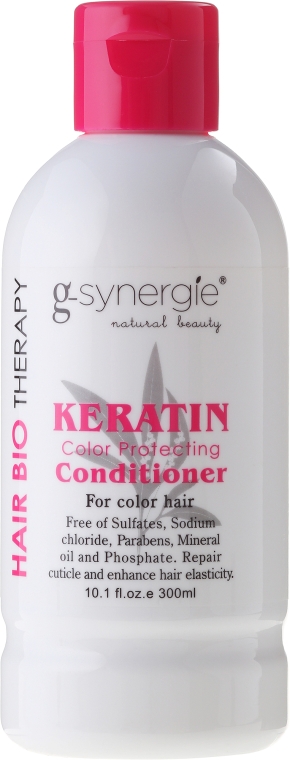 odżywka hair bio g synergie keratin do włosów farbowanych