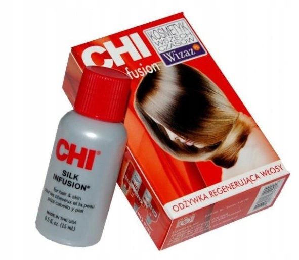 odżywka regenerująca jedwab do włosów chi silk