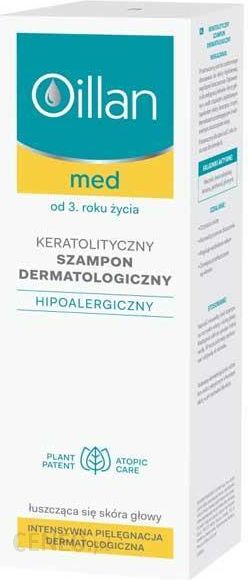 oillan med+ keratolityczny szampon dermatologiczny 150 ml