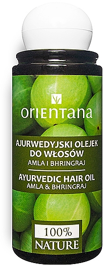 orientana ajurwedyjski olejek do włosów amla i