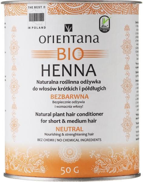 orientana henna odżywka do włosów roślinna