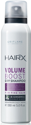 oriflame hairx szampon zwiększający objętość włosów volume boost opinie