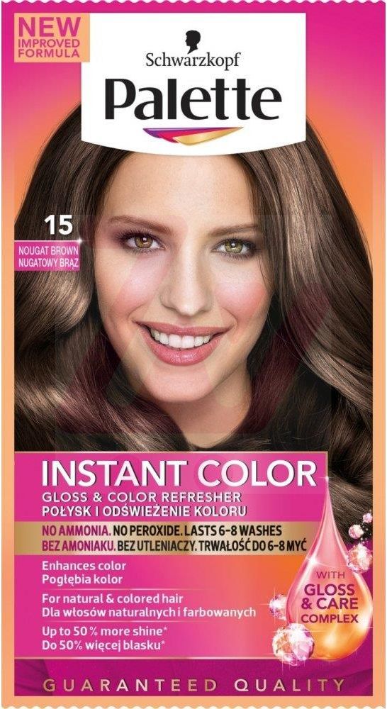 pallete instant color szampon koloryzujący nr 17 średni brąz