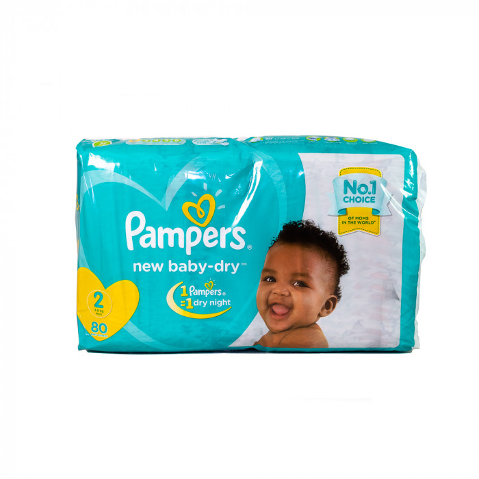 pamper new baby dry 2 80