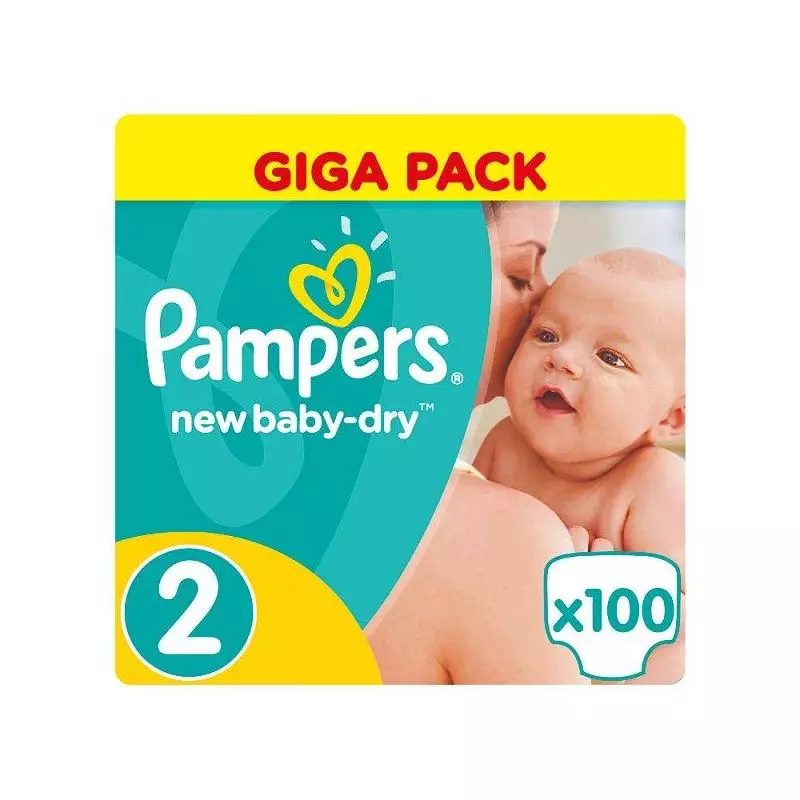 pampers 100 szt 2
