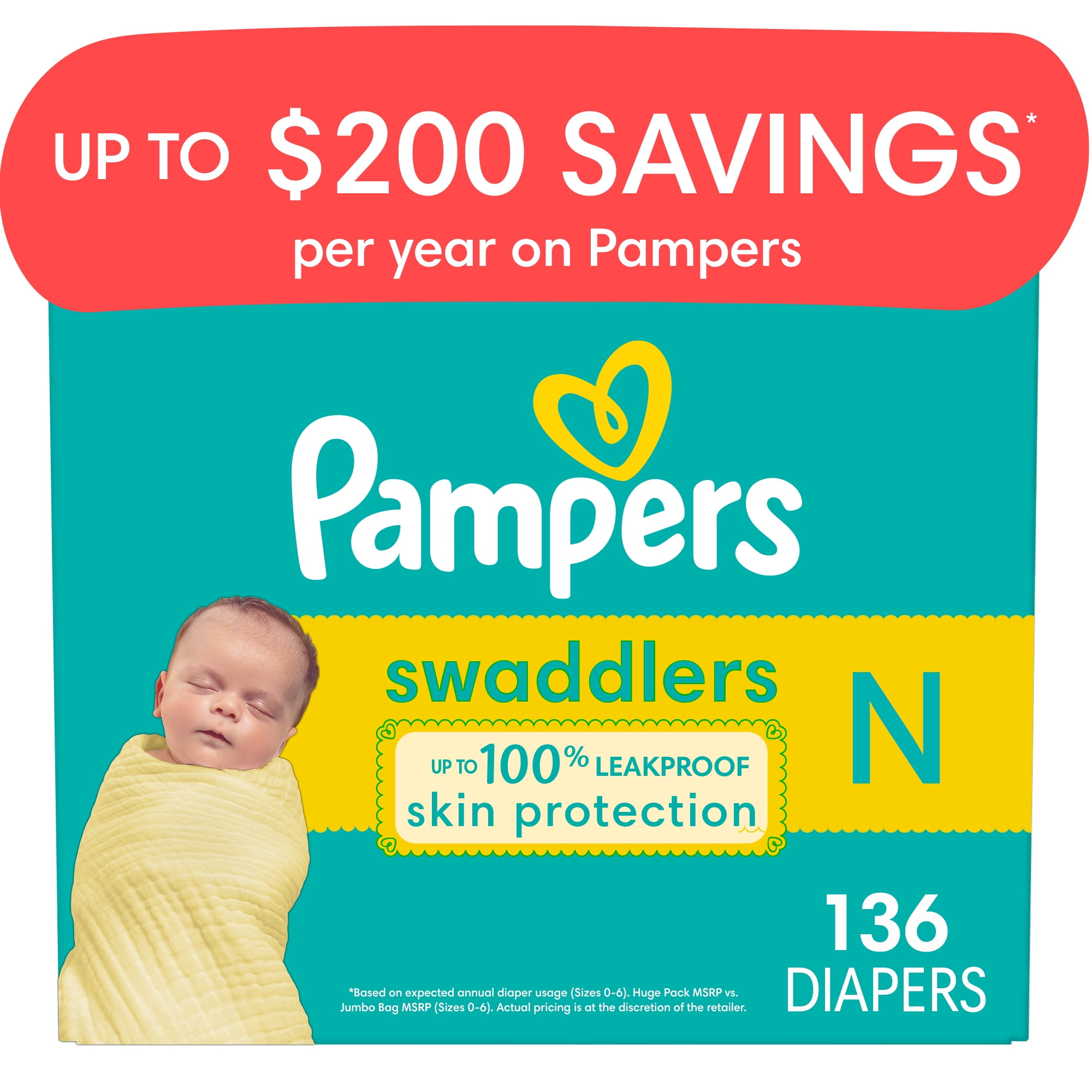 pampers 136