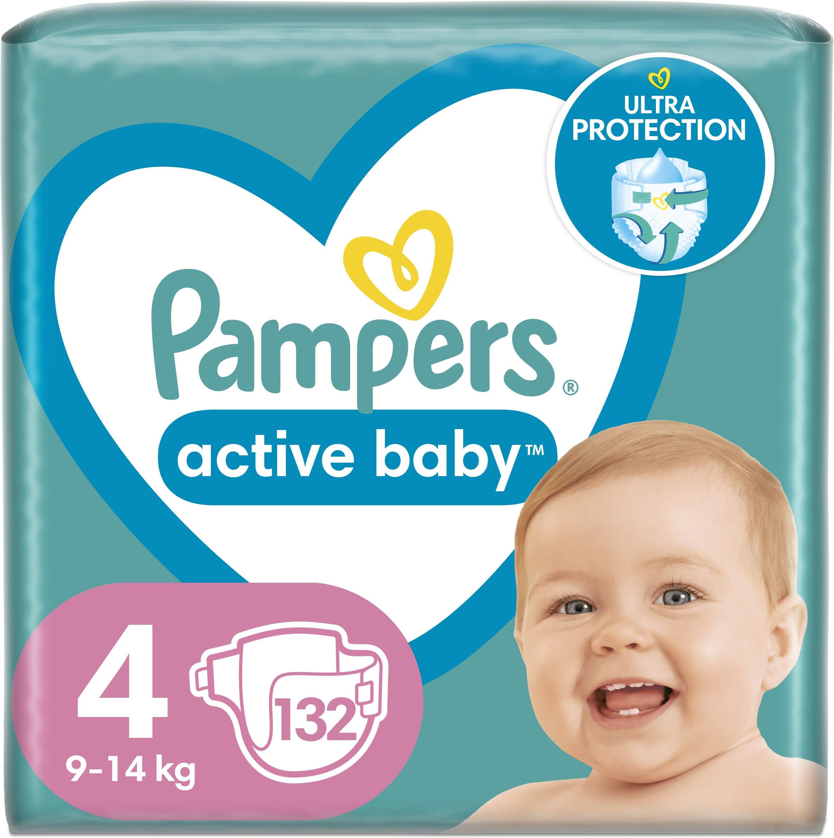 pampers 4 132 szt