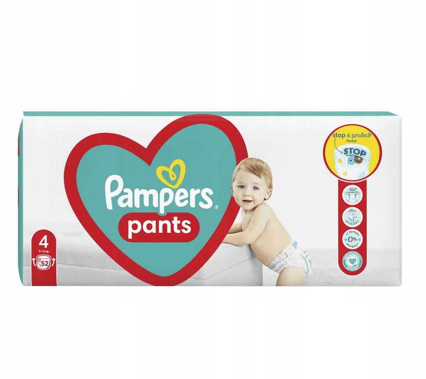 pampers 4 52szt