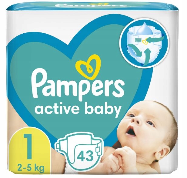 pampers 43 szt