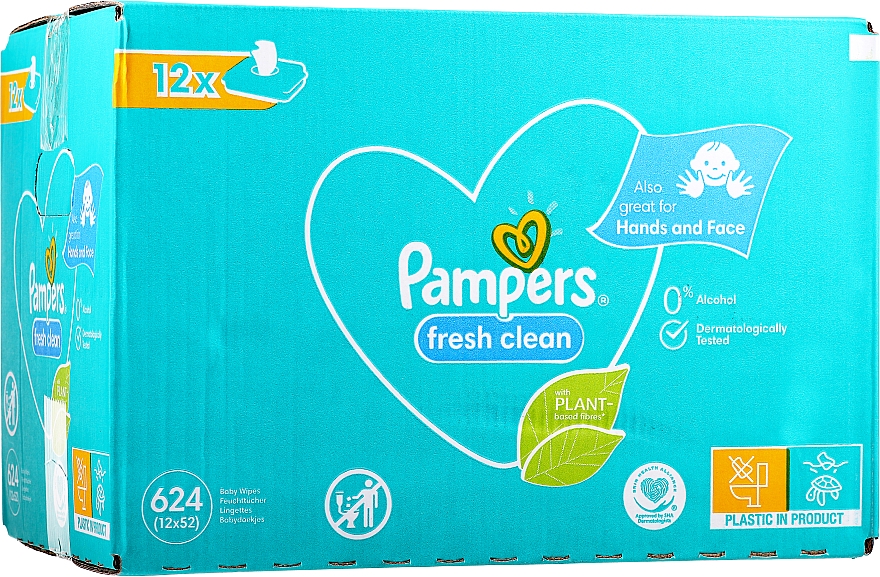 pampers 52 szt
