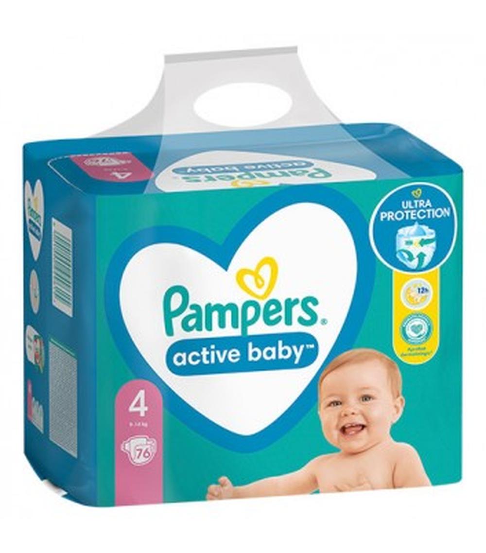 pampers 76 szt cena