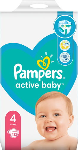 pampers active baby 4 132